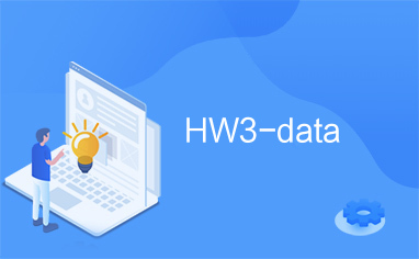 HW3-data