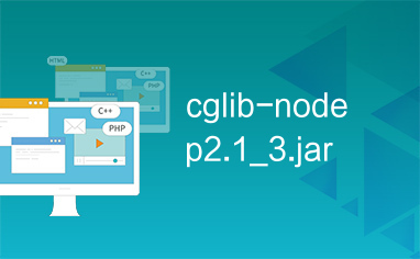 cglib-nodep2.1_3.jar