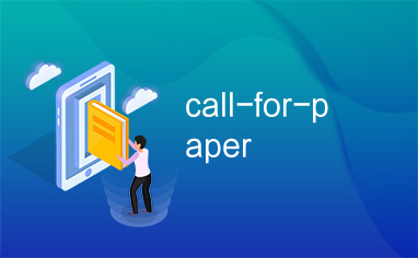 call for paper