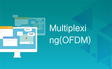 Multiplexing(OFDM)