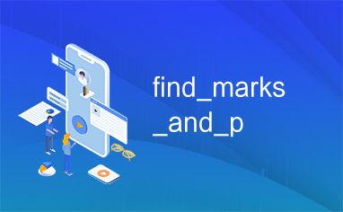 find_marks_and_p