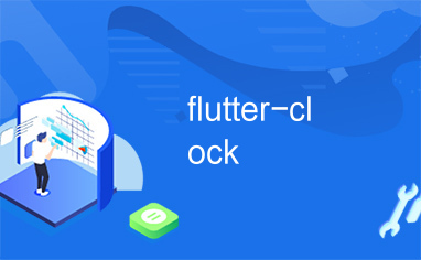 flutter-clock