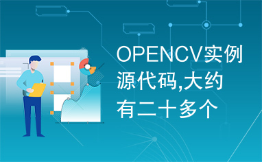 OPENCV实例源代码,大约有二十多个例子