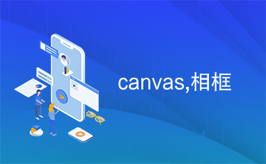 canvas,相框