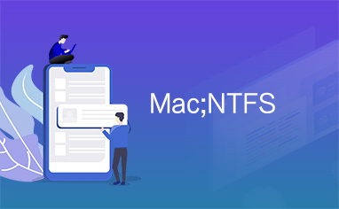 Mac;NTFS