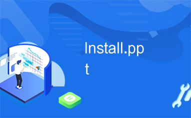 Install.ppt