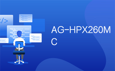 AG-HPX260MC
