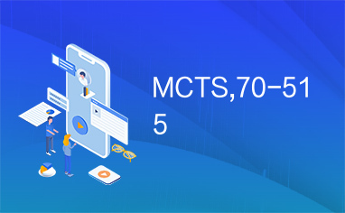 MCTS,70-515