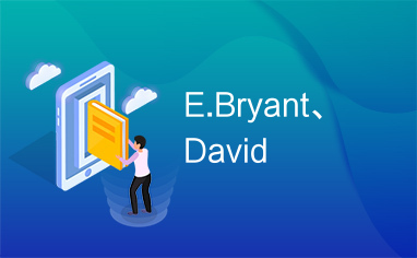 E.Bryant、David