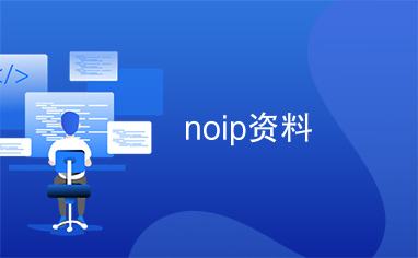 noip资料