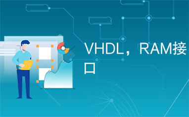 VHDL，RAM接口