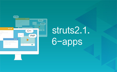 struts2.1.6-apps