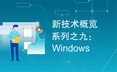 新技术概览系列之九：Windows