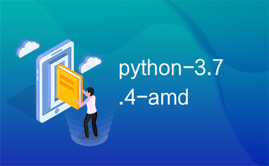 python-3.7.4-amd