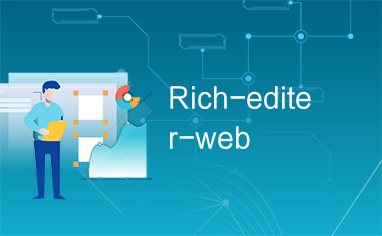 Rich-editer-web