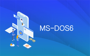 MS-DOS6