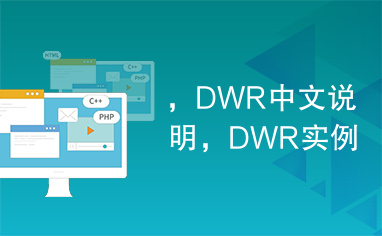 ，DWR中文说明，DWR实例