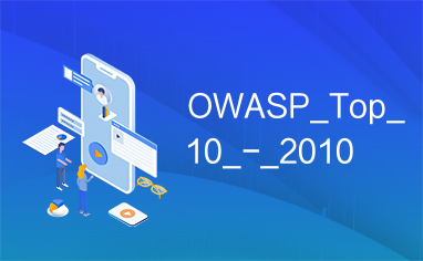 OWASP_Top_10_-_2010