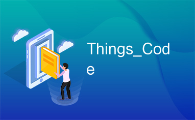 Things_Code