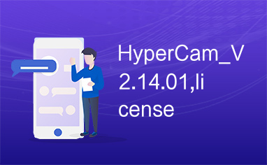 HyperCam_V2.14.01,license