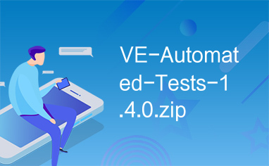 VE-Automated-Tests-1.4.0.zip