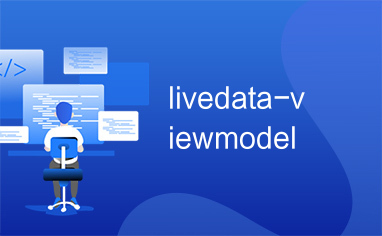 livedata-viewmodel