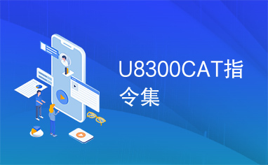 U8300CAT指令集