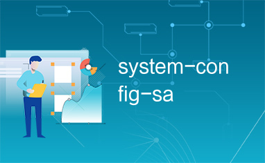 system-config-sa