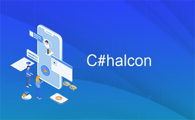 C#halcon