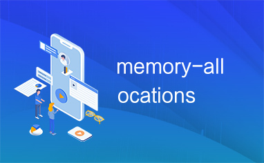 memory-allocations