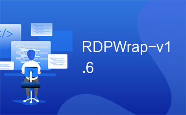 RDPWrap-v1.6