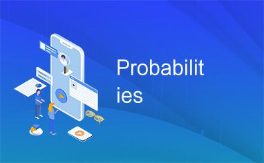 Probabilities