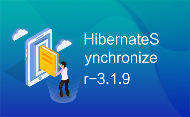 HibernateSynchronizer-3.1.9