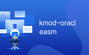 kmod-oracleasm