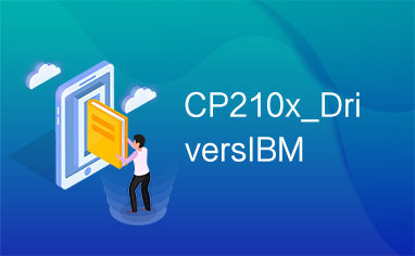 CP210x_DriversIBM