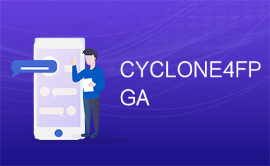 CYCLONE4FPGA