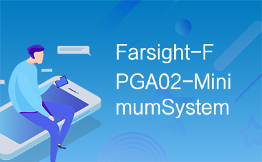 Farsight-FPGA02-MinimumSystem